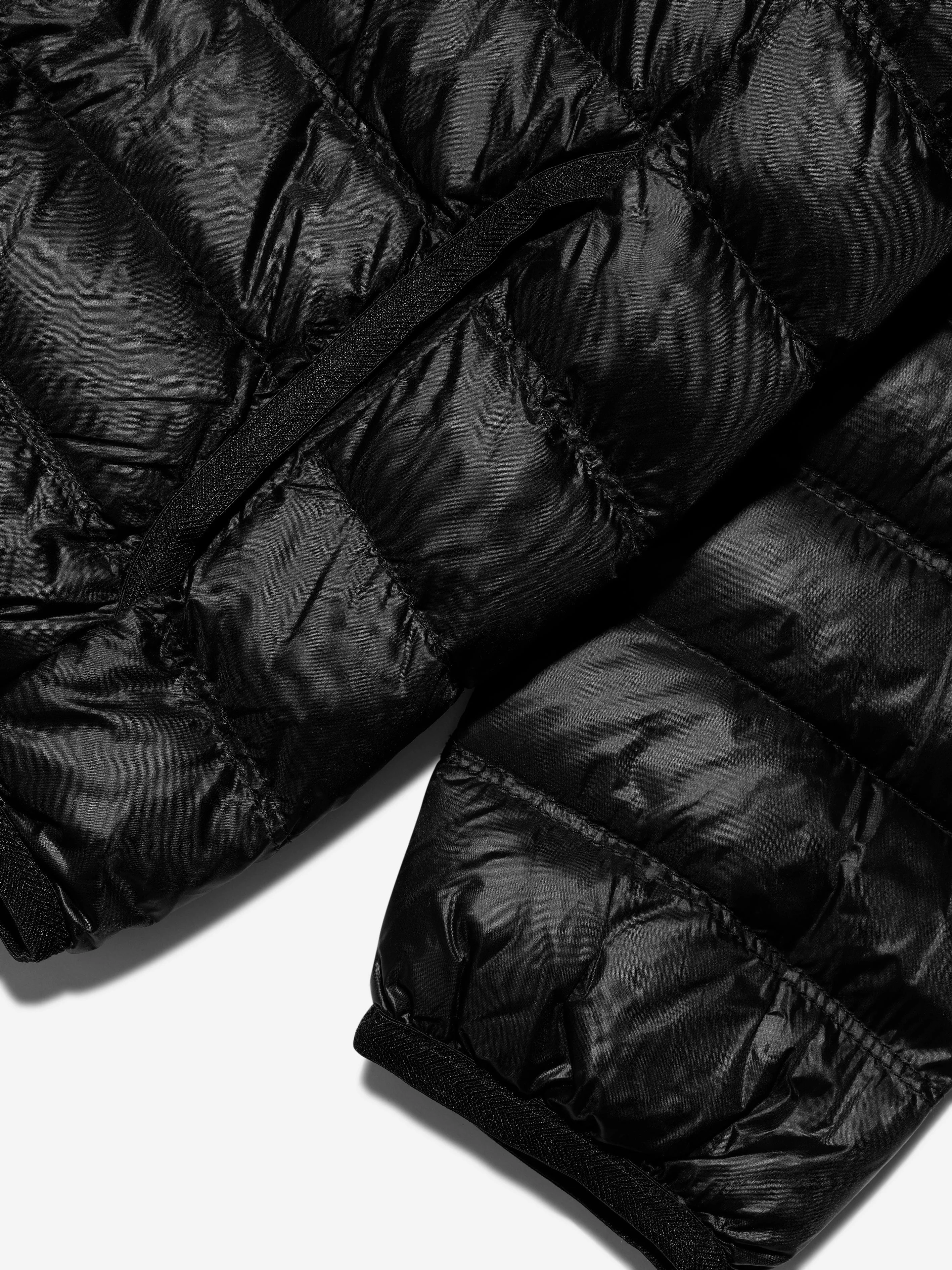 EA7 Emporio Armani Boys Down Padded Puffer Jacket in Black