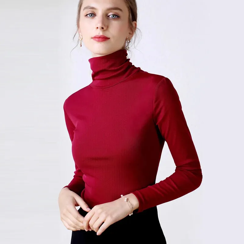 Elodie - Fashionable Slim Fit Turtleneck for Women