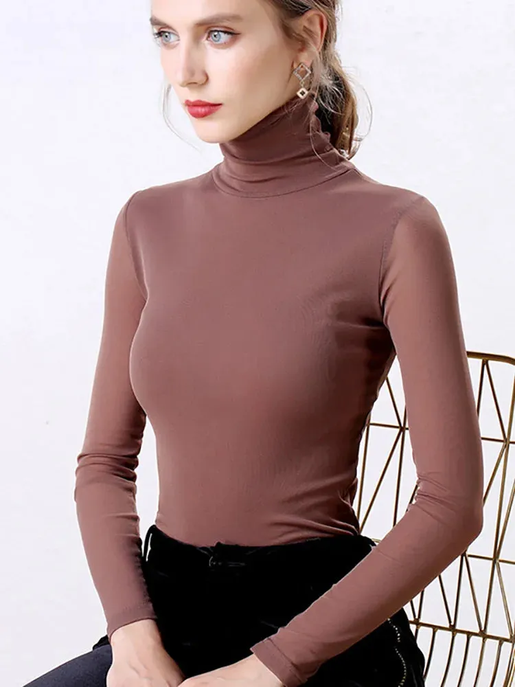 Elodie - Fashionable Slim Fit Turtleneck for Women