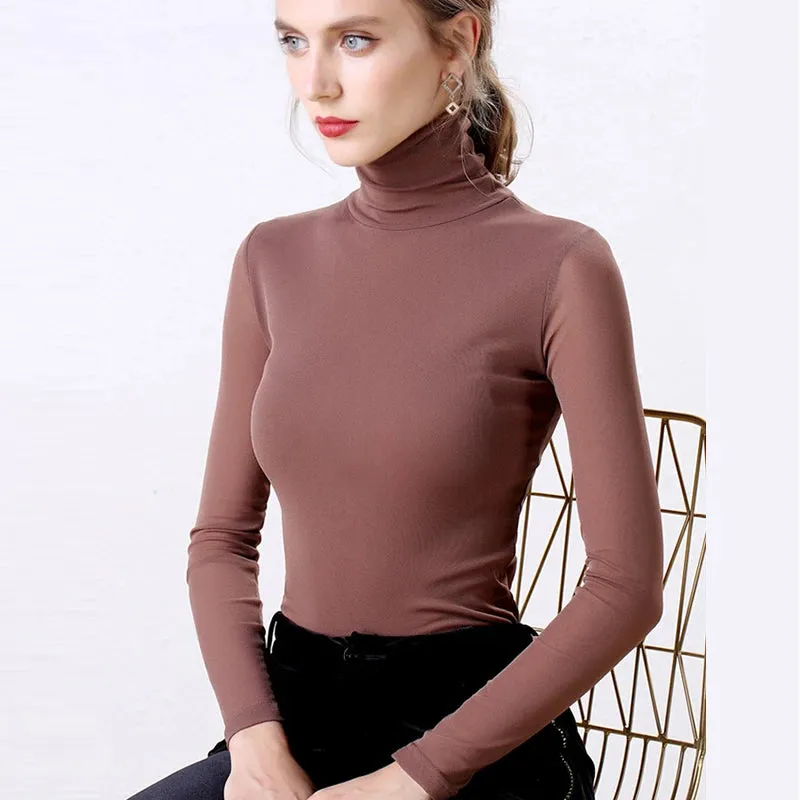 Elodie - Fashionable Slim Fit Turtleneck for Women