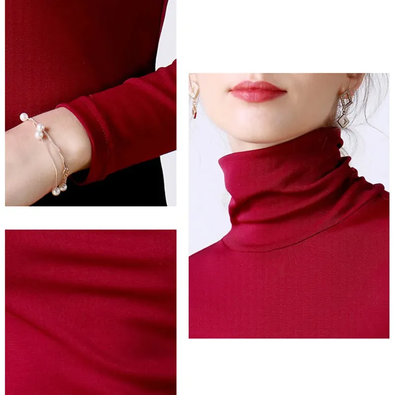 Elodie - Fashionable Slim Fit Turtleneck for Women