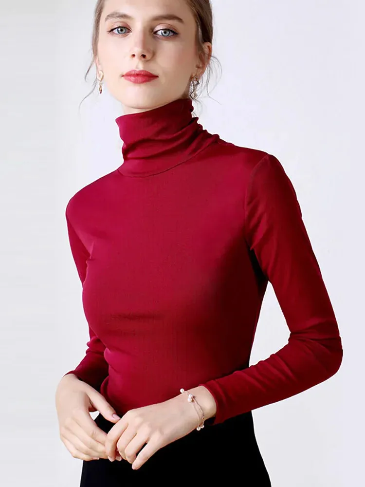 Elodie - Fashionable Slim Fit Turtleneck for Women