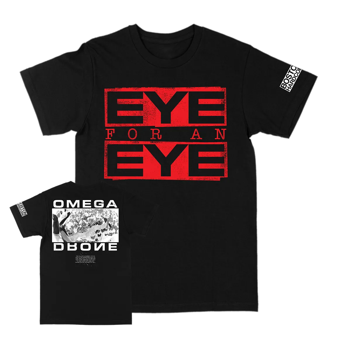 Eye For An Eye "Omega Drone" Black T-Shirt