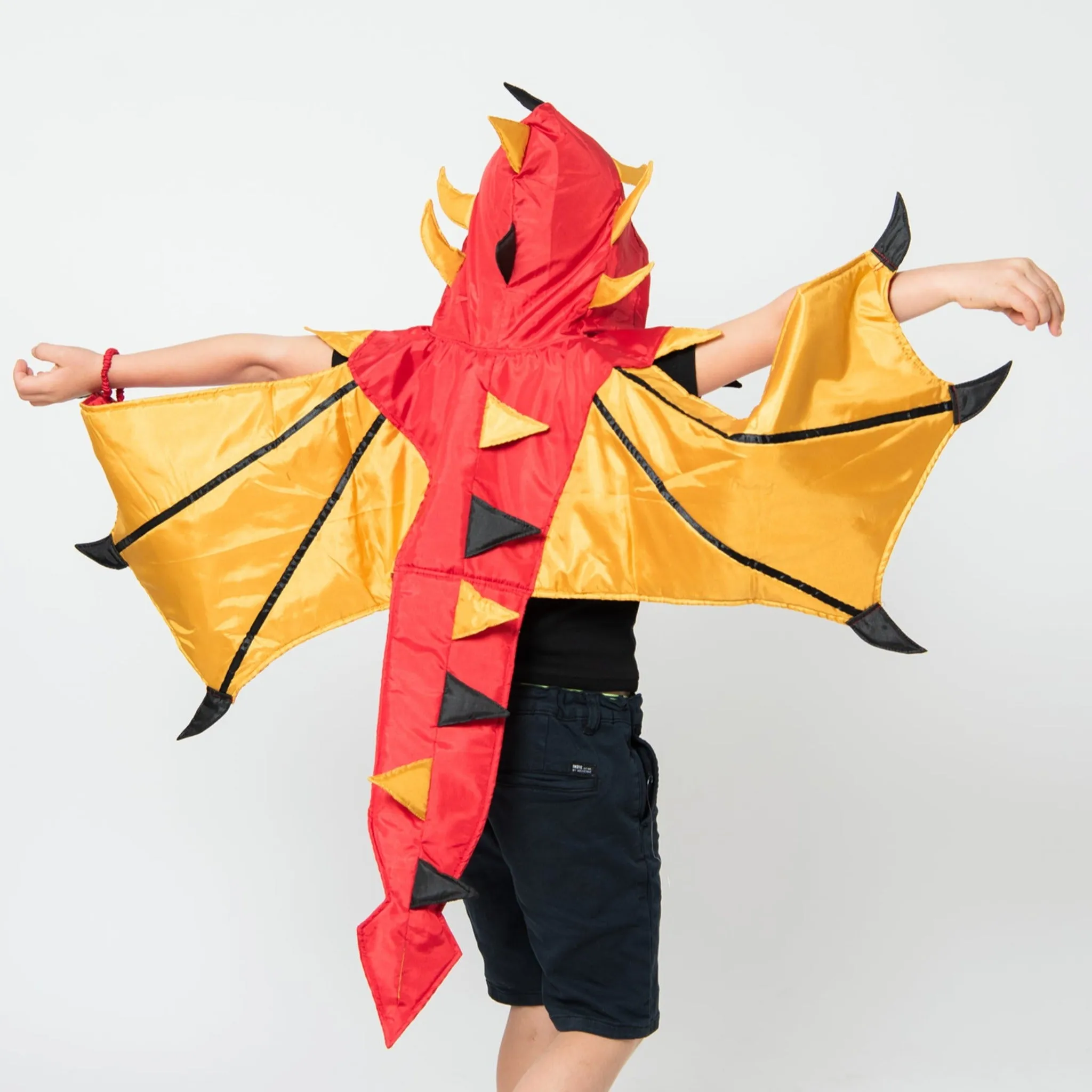 Fire Dragon Cape Red & Gold