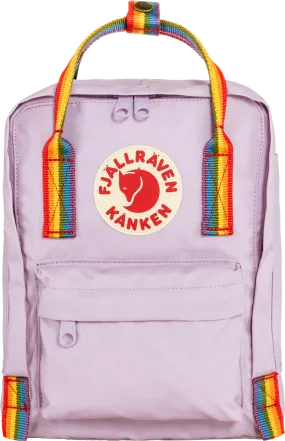 Fjällräven Kånken Rainbow Mini Pastel Lavender/Rainbow Pattern | Buy Fjällräven Kånken Rainbow Mini Pastel Lavender/Rainbow Pattern here | Outnorth