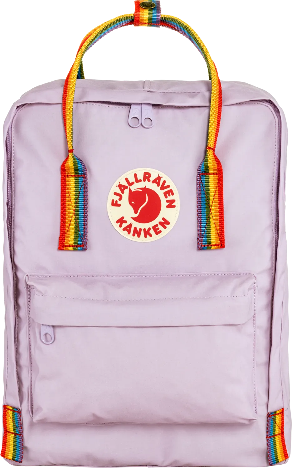 Fjällräven Kånken Rainbow Pastel Lavender/Rainbow Pattern | Buy Fjällräven Kånken Rainbow Pastel Lavender/Rainbow Pattern here | Outnorth