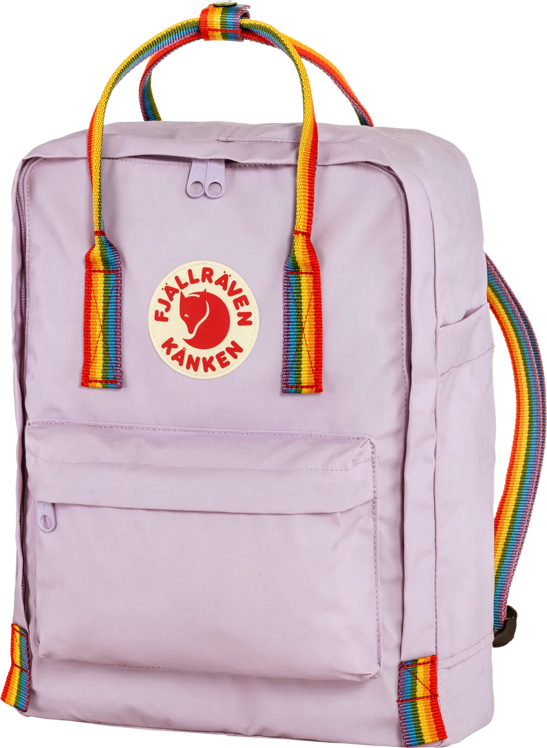 Fjällräven Kånken Rainbow Pastel Lavender/Rainbow Pattern | Buy Fjällräven Kånken Rainbow Pastel Lavender/Rainbow Pattern here | Outnorth