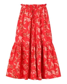 Francis Cotton Midi Skirt