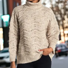 FRNCH PARIS Cable Knit Sweater