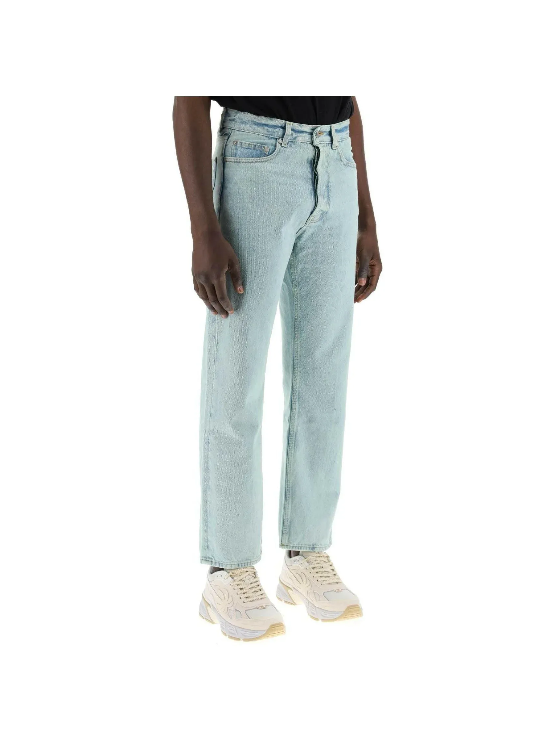 Garment-Dyed Cotton Jeans