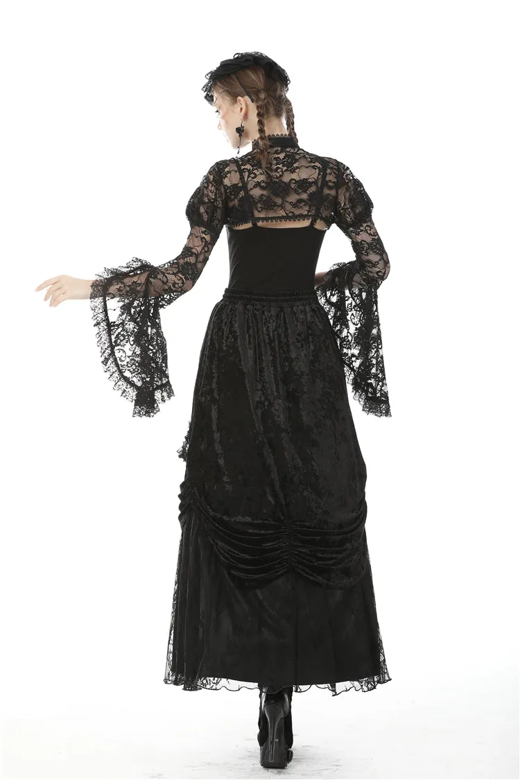 Gothic sexy big sleeves lace cape BW085