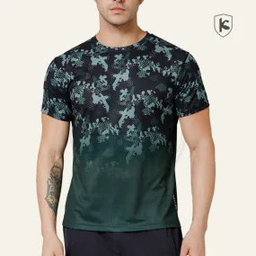 Gradient Camo Sports T-shirt