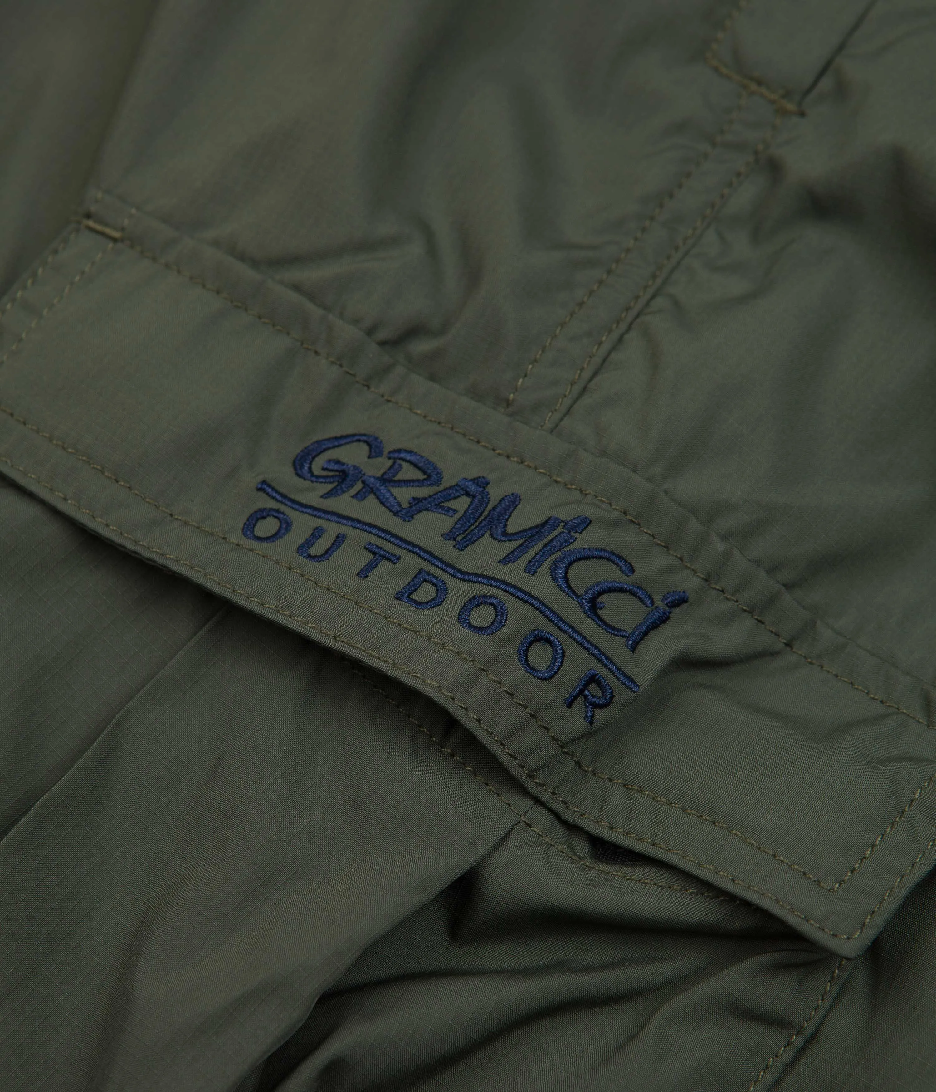 Gramicci Micro Ripstop Cargo Pants - Army