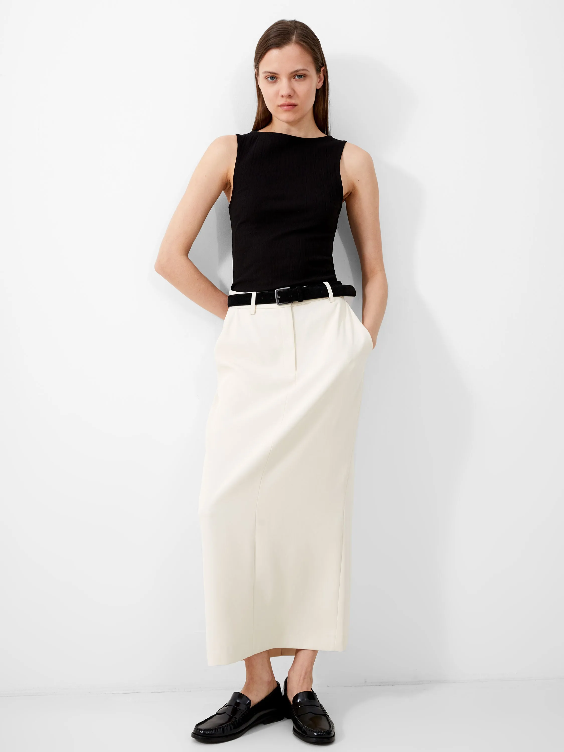 Harry Suiting Midi Skirt