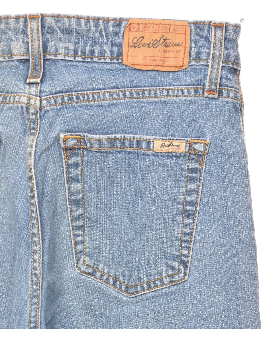 High Waist Light Wash Levi's Jeans - W29 L31