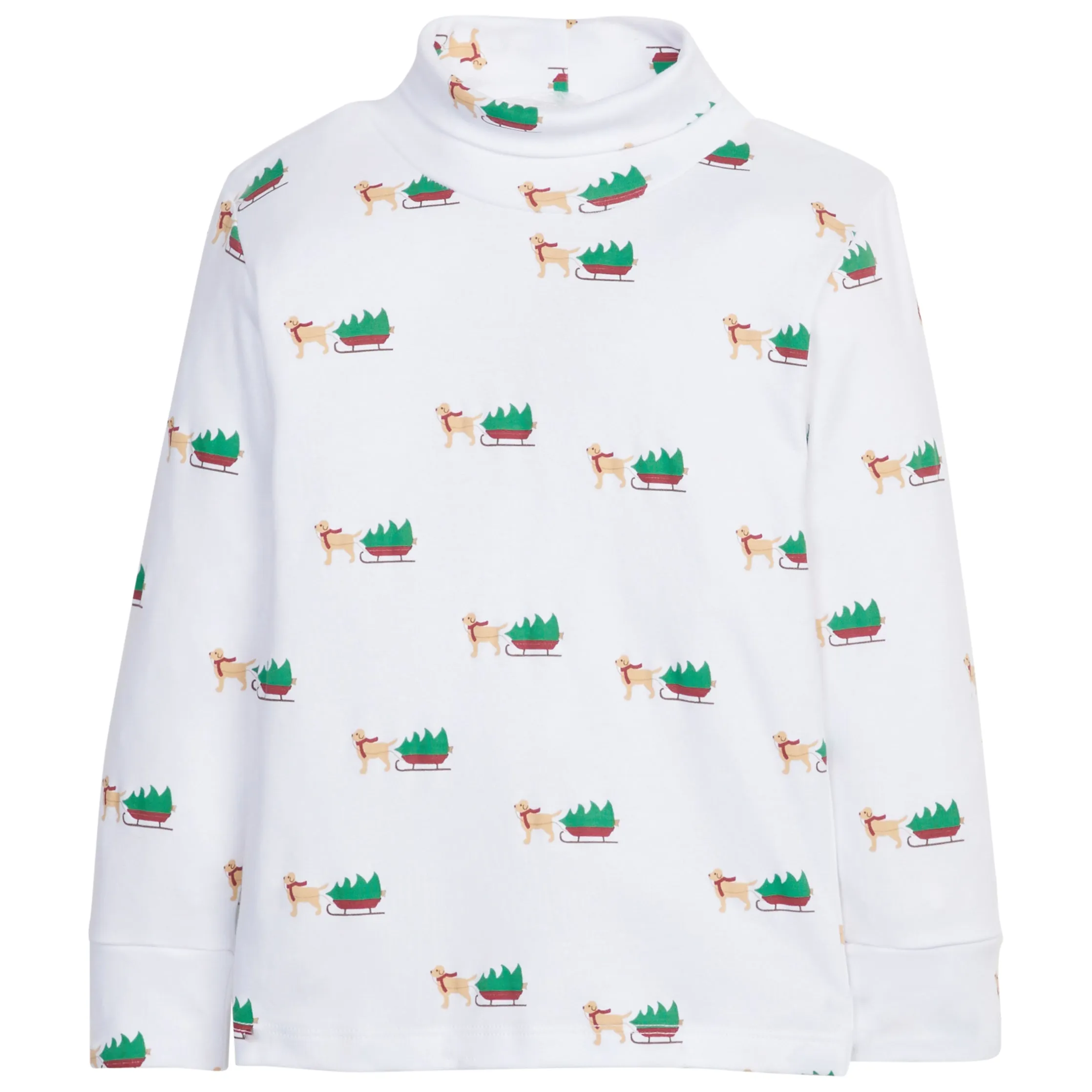 Holiday Labs Printed Turtleneck