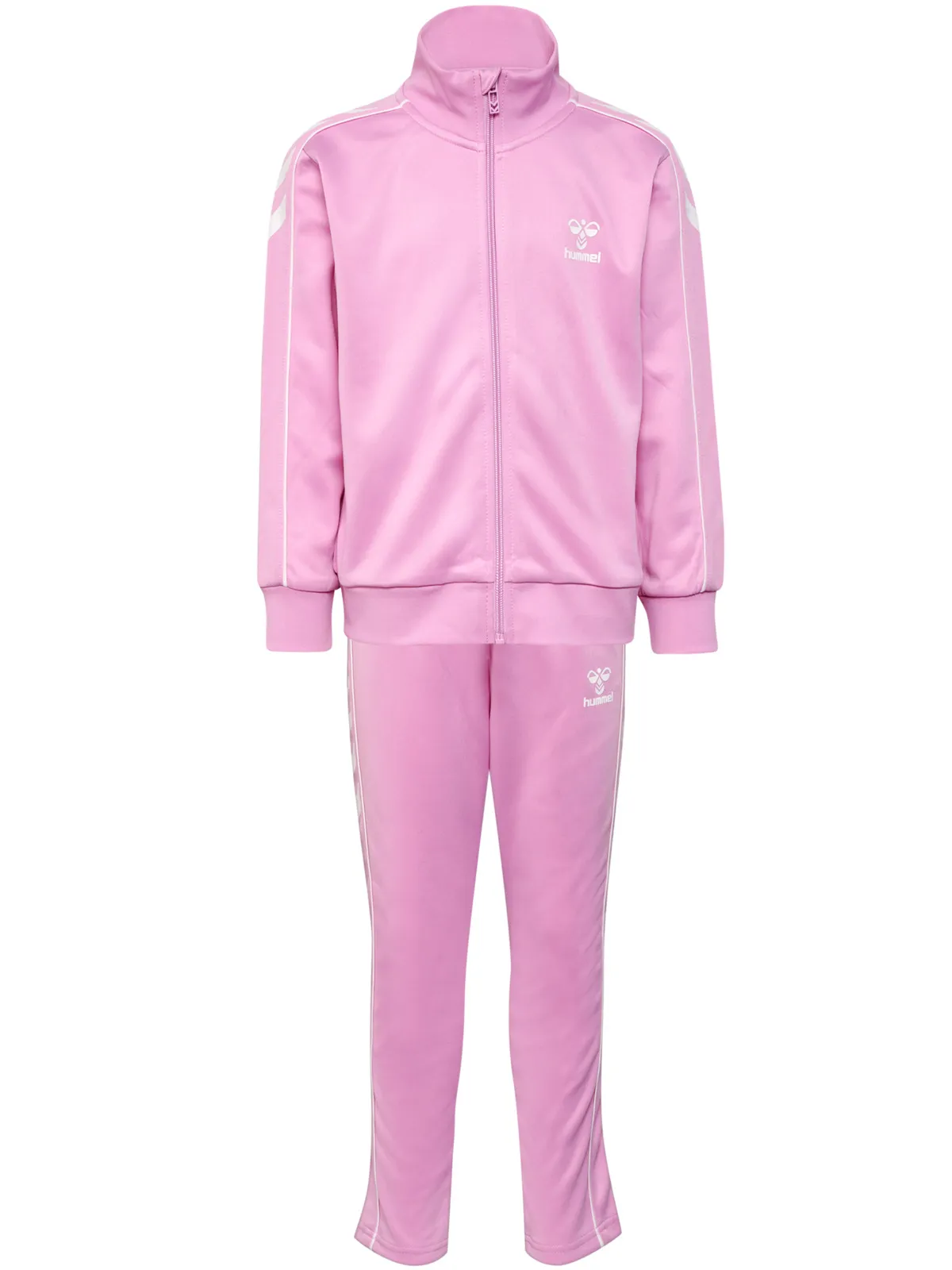 Hummel Kids&#x27; hmlTrack Tracksuit Pastel Lavender | Buy Hummel Kids&#x27; hmlTrack Tracksuit Pastel Lavender here | Outnorth