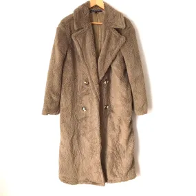 Hyfve Brown Fleece Coat- Size S