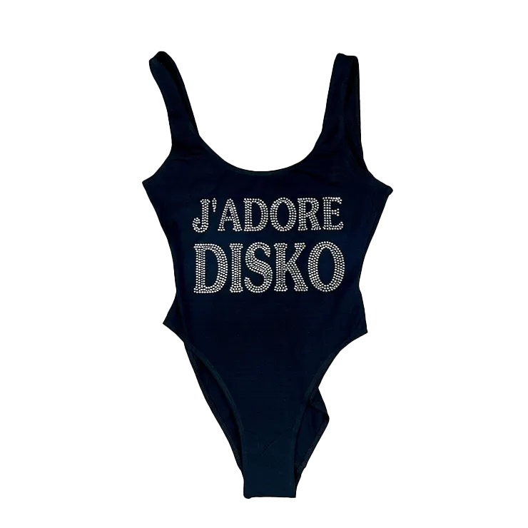 J'Adore Disko Rhinestone Women's Bodysuit