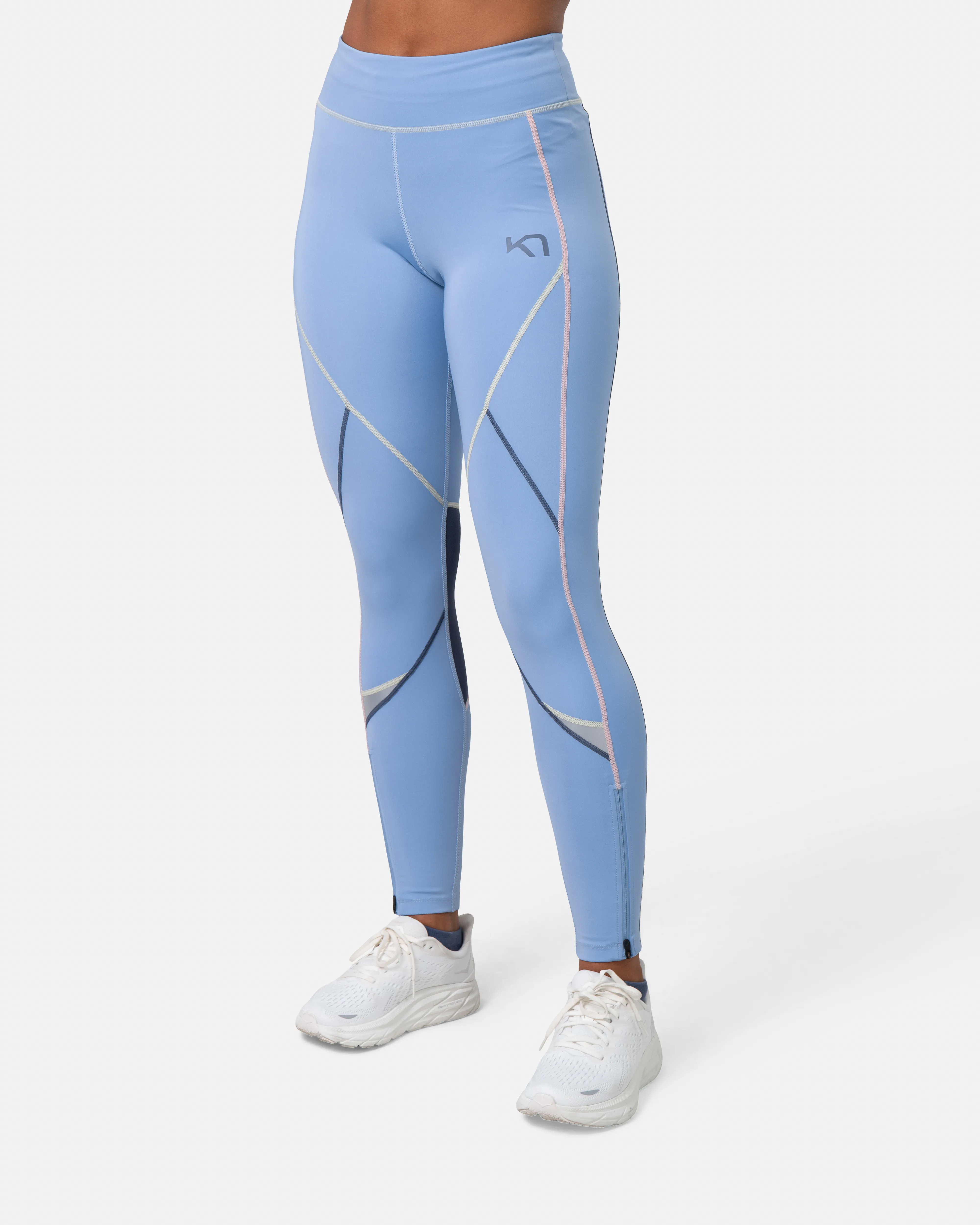 Kari Traa Women&#x27;s Louise 2.0 Tights Pastel Light Blue | Buy Kari Traa Women&#x27;s Louise 2.0 Tights Pastel Light Blue here | Outnorth