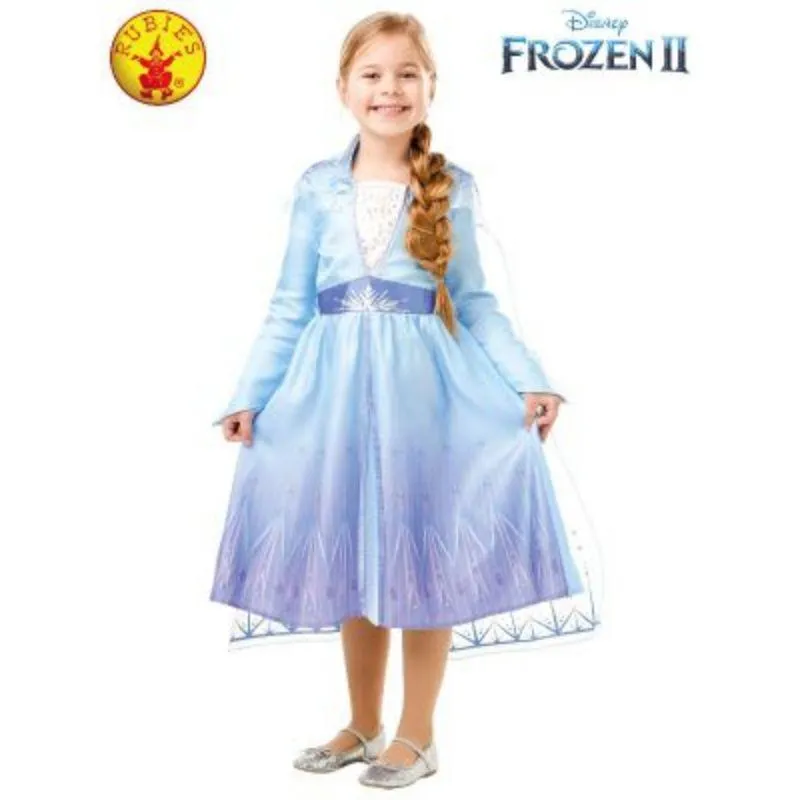 Kids Frozen 2 Elsa Classic Travelling Costume - M