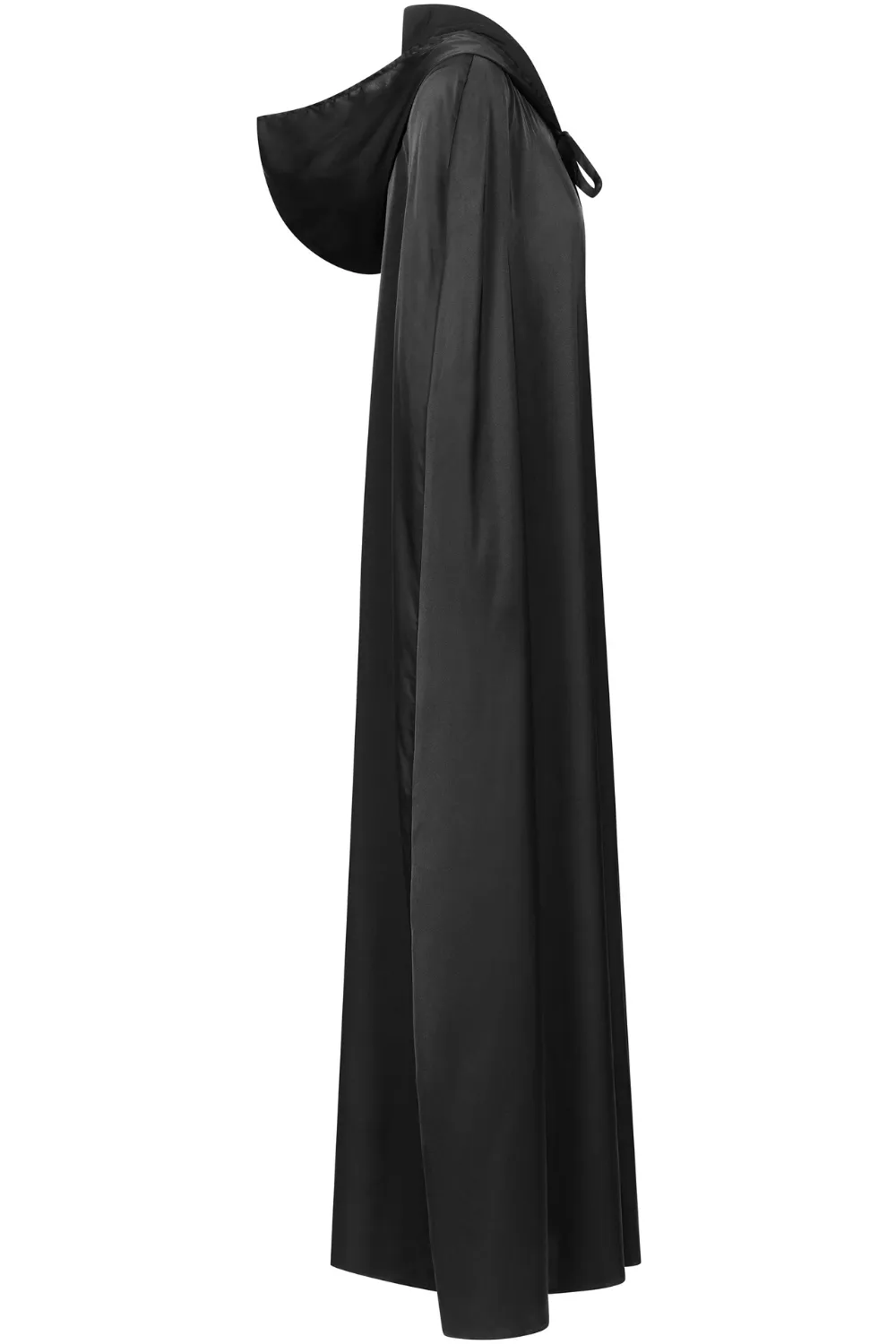 Les Fétiches Long Satin Hooded Cape