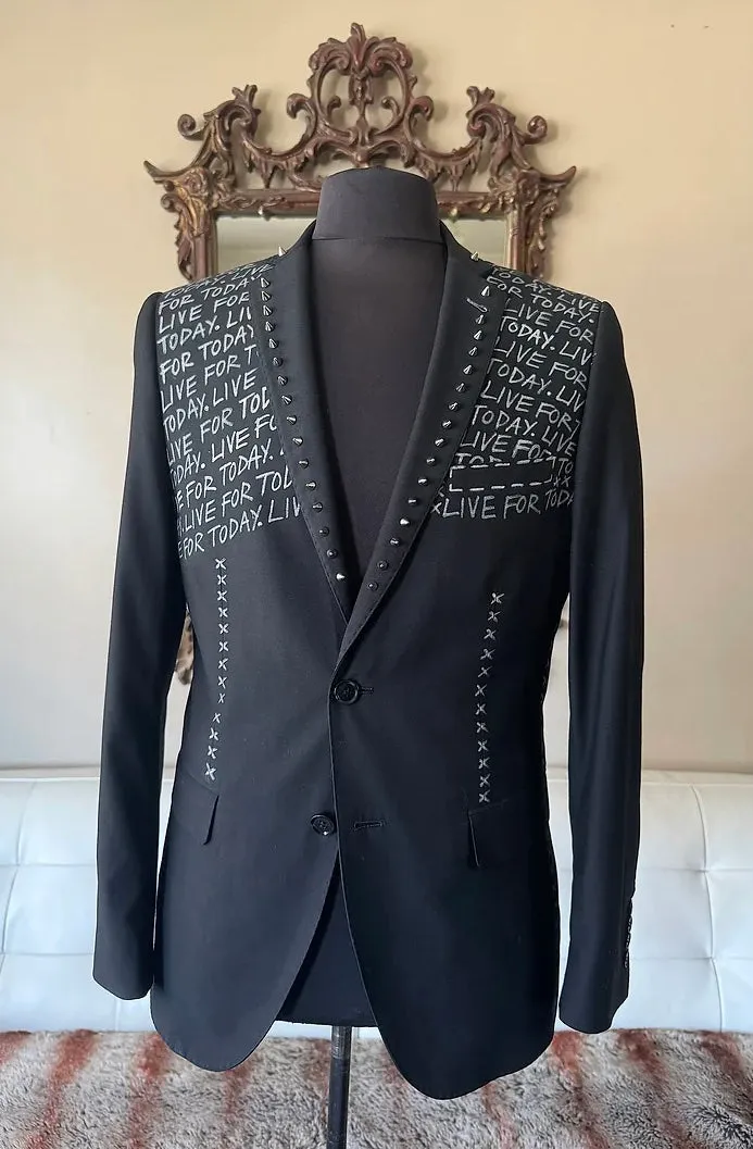 LIVE FOR TODAY Size 38R Mens Suit Jacket