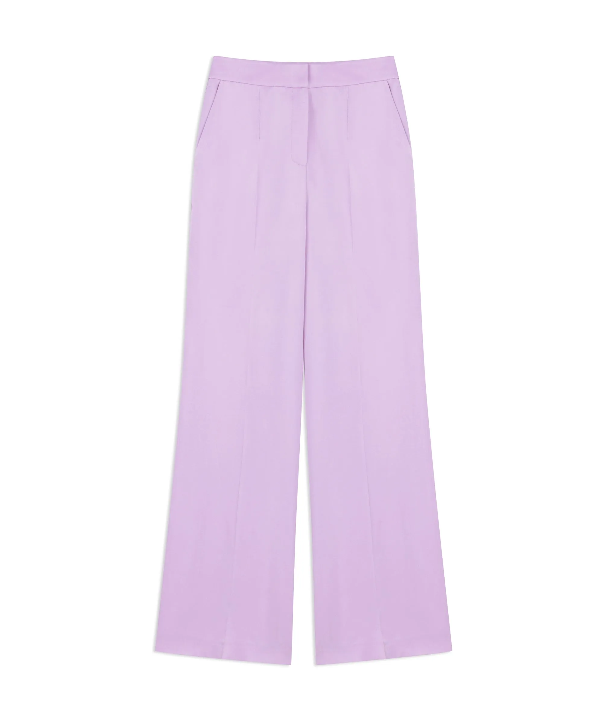 Machka Wide Leg Fit Trousers Lilac