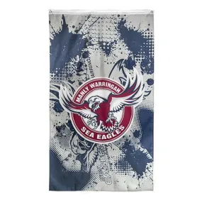 Manly Warringah Sea Eagles NRL Cape / Wall Flag Rugby League