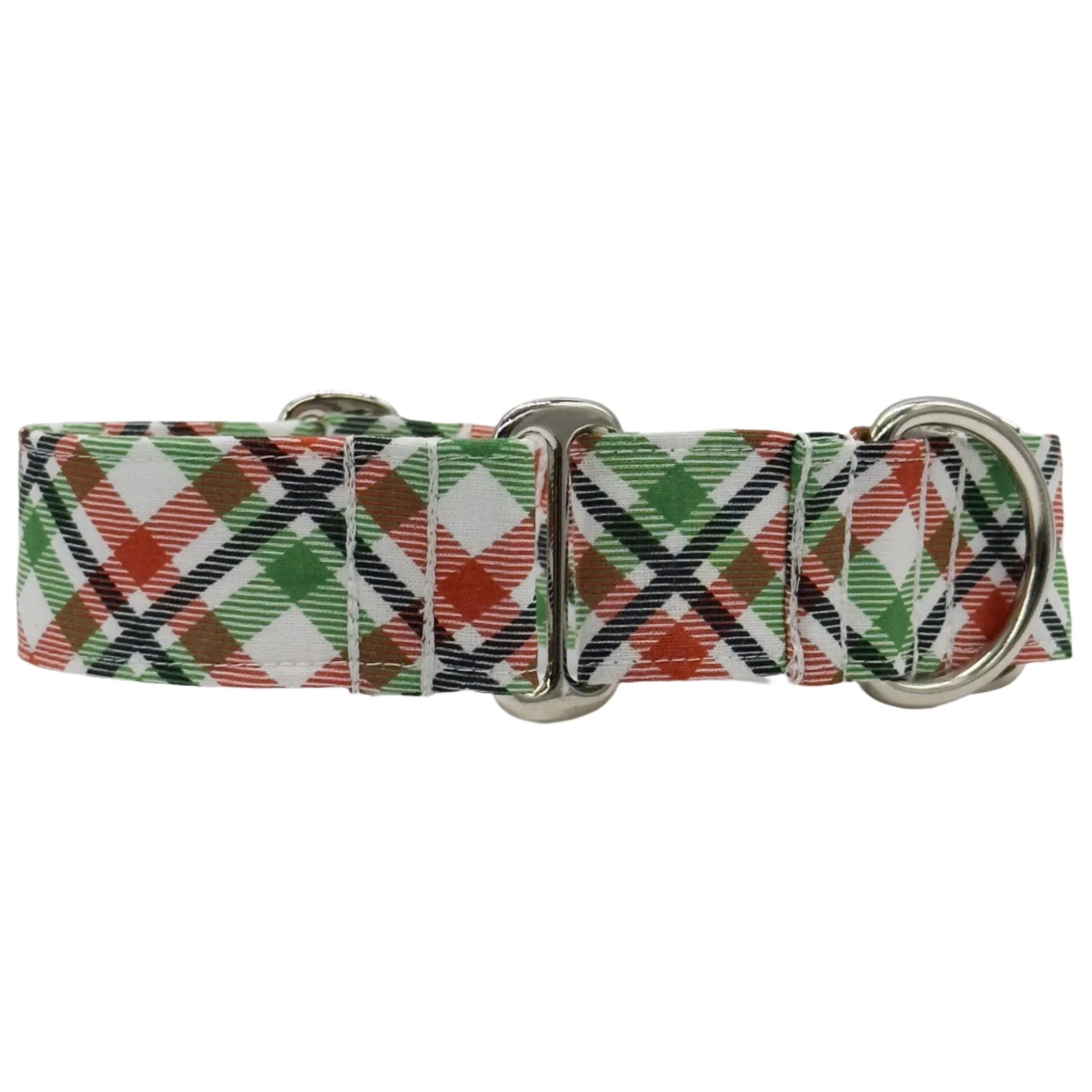 Martingale Collar - Festive Frolic Plaid