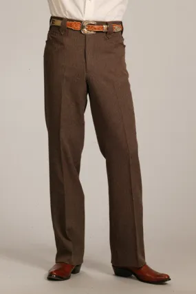 Men's Circle S Heather Boise (CP47-76CHESTNUT) Western Suit Slacks - Chestnut