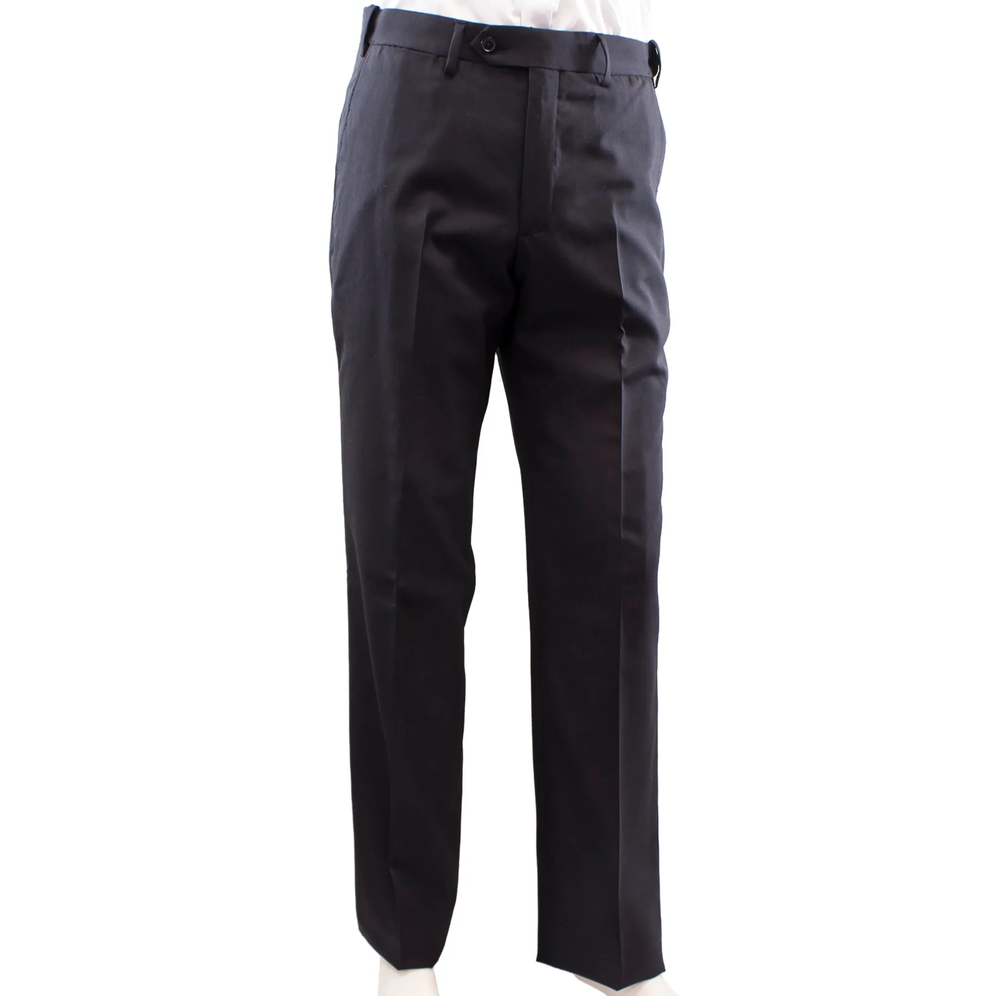 Men's Suit Pants Wool Blend Plain Front 4702