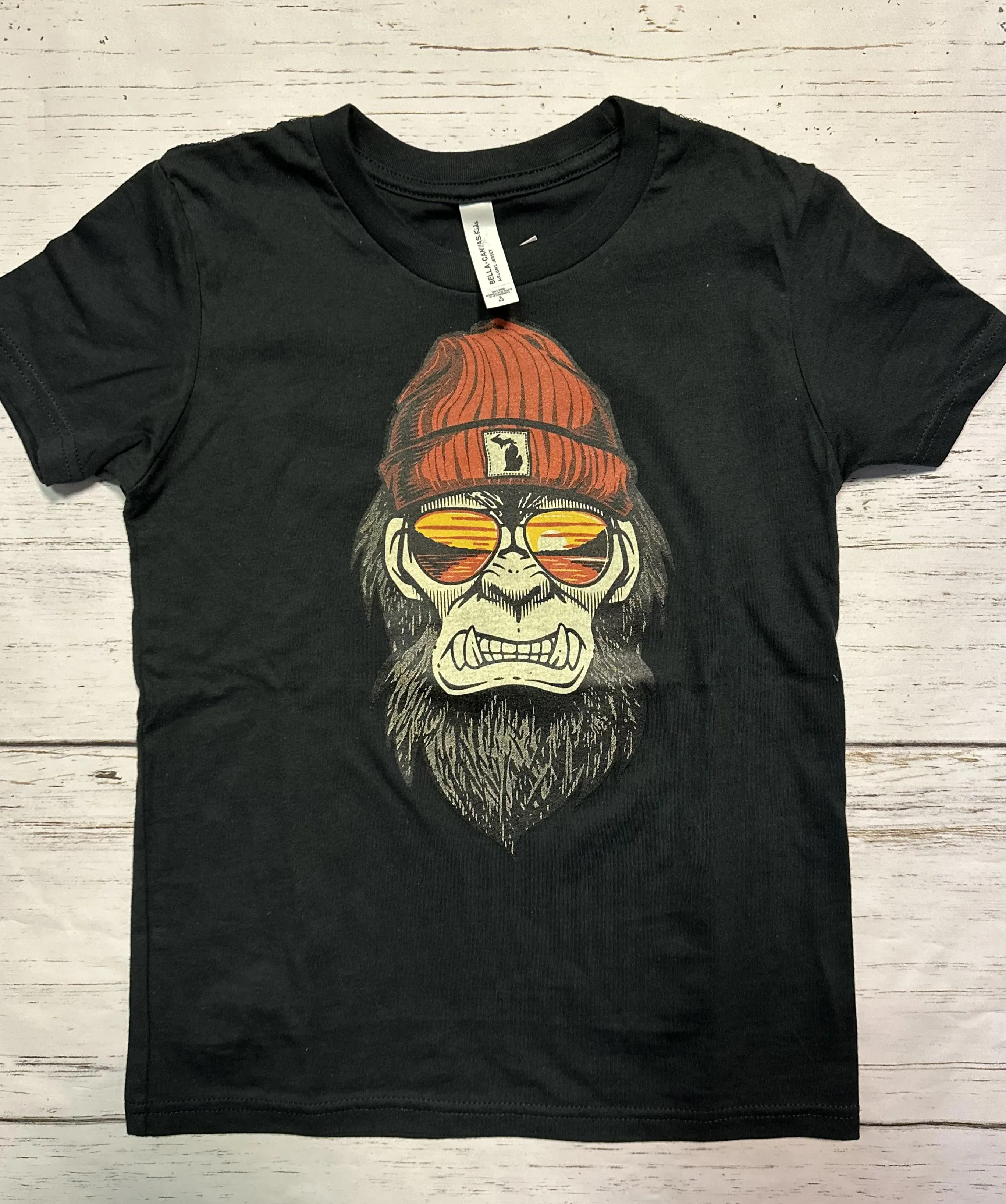 MO200 Bigfoot Head Youth T-Shirt