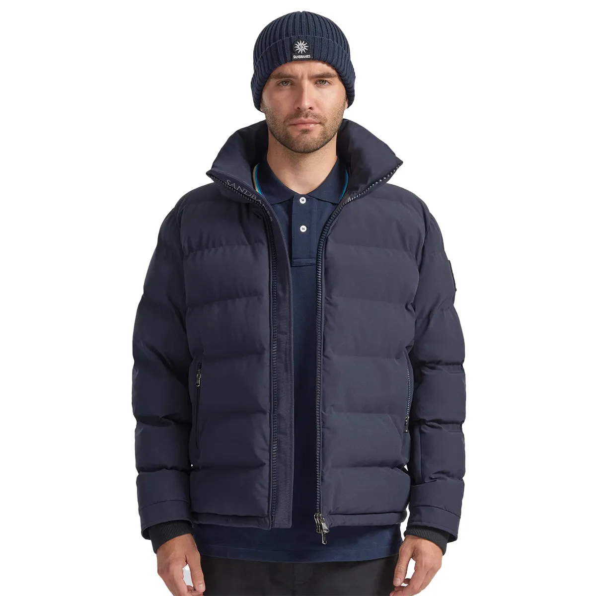 Navy Banks Puffer Jacket