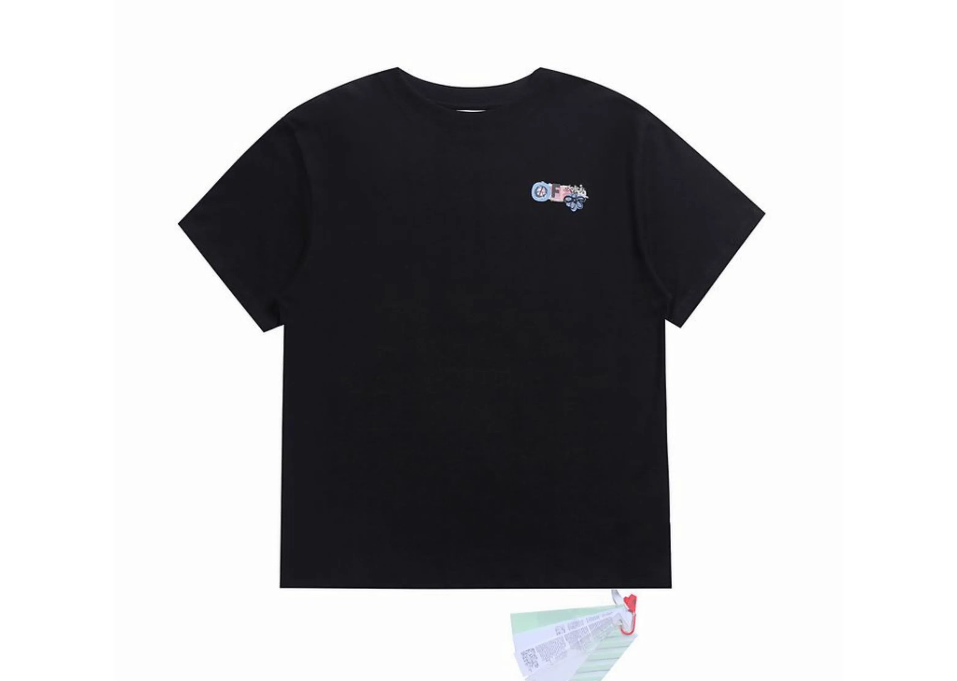 Off-White - Printed 'United' Black T-Shirt