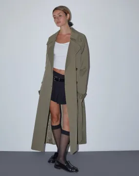 Orcati Trench Coat in Khaki