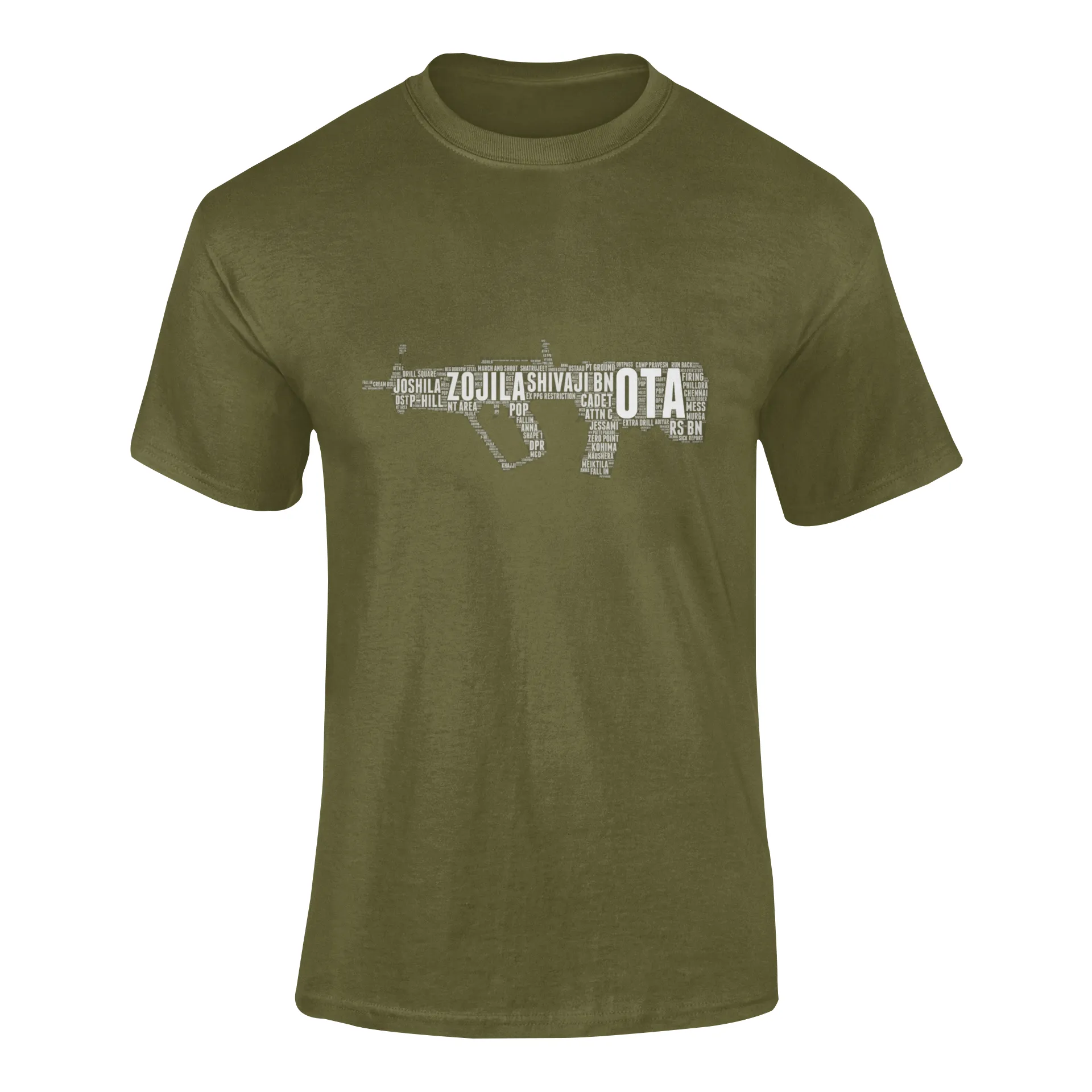 OTA T-shirt - Word Cloud Zojila - Tavor (Men)