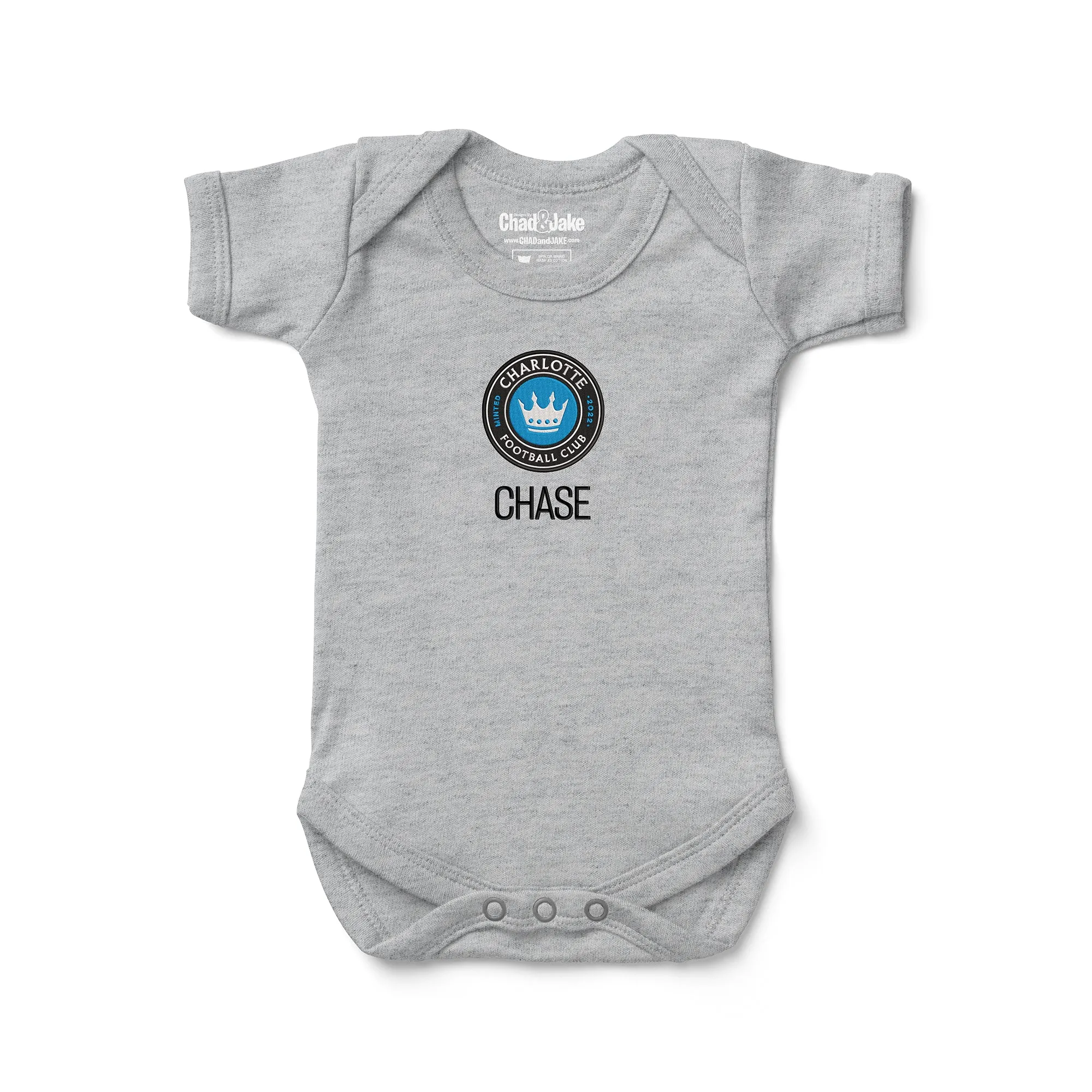 Personalized Charlotte FC Bodysuit