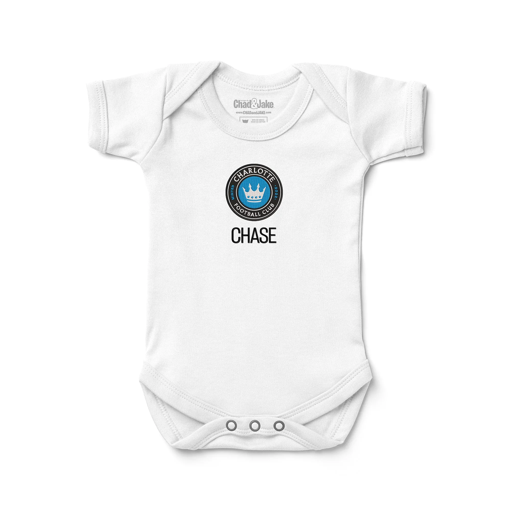 Personalized Charlotte FC Bodysuit