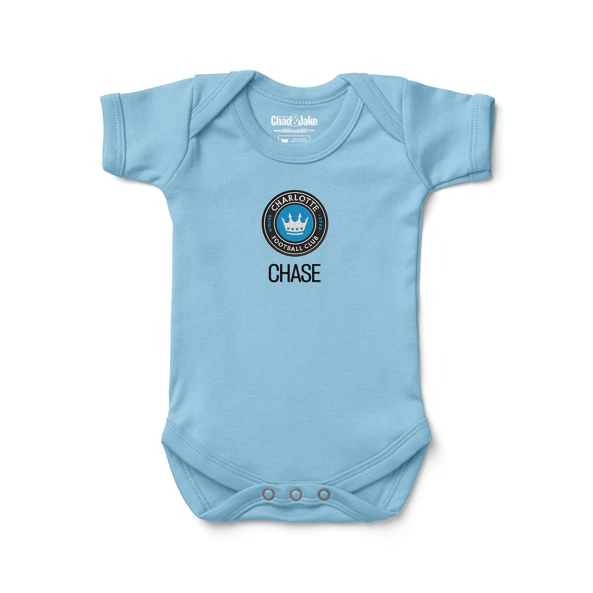 Personalized Charlotte FC Bodysuit