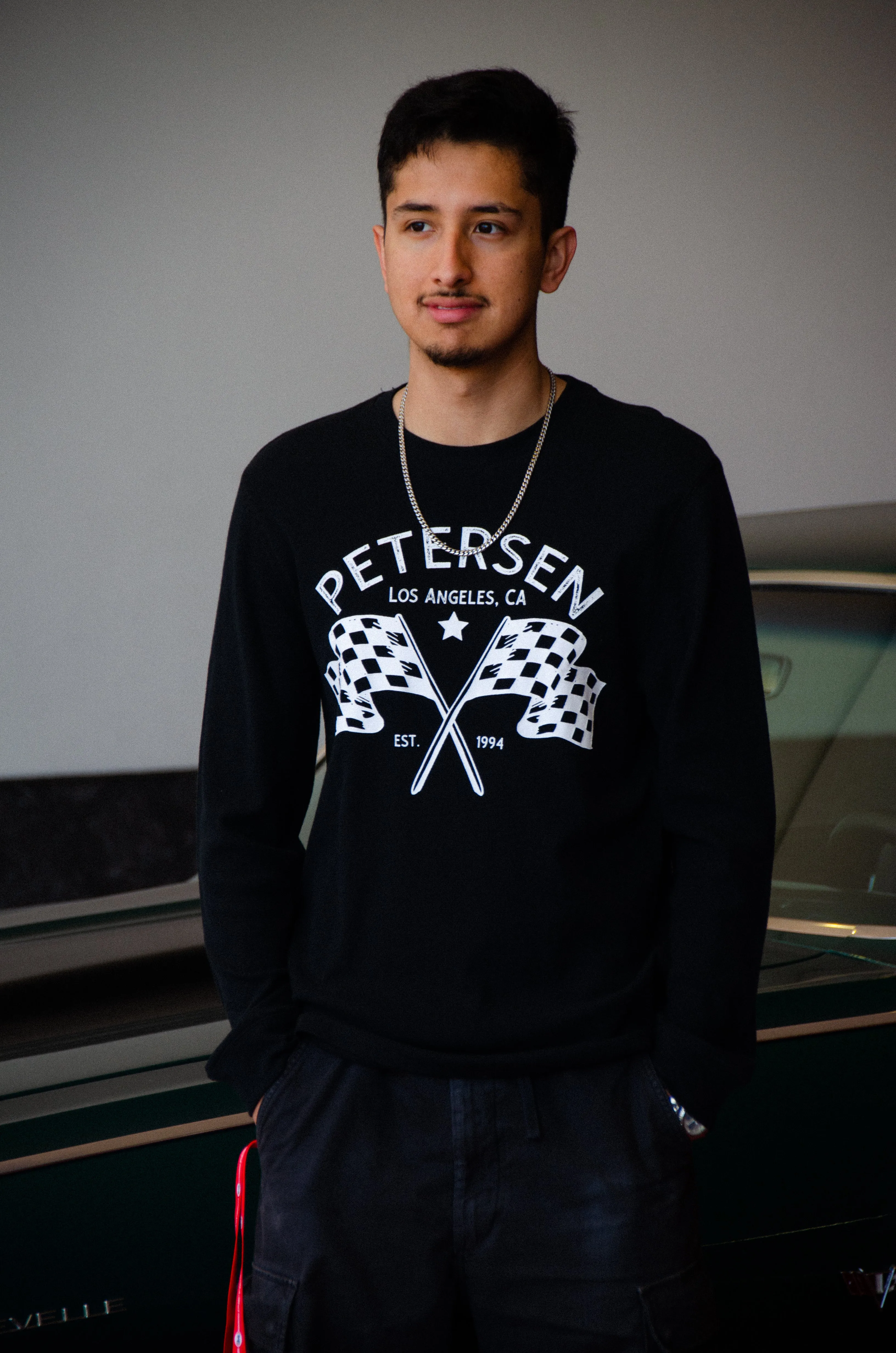 Petersen Tee - Checkered Flags Thermal LS Tee