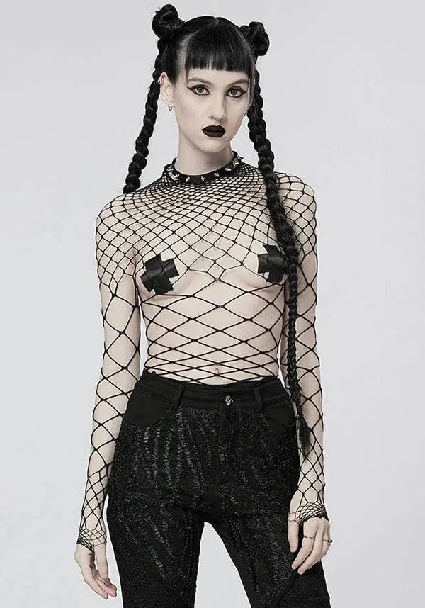 Punk Sheer [Black] | BODYSUIT