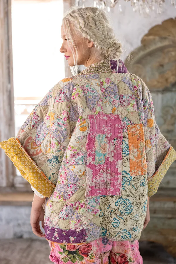 QUILTWORK AINIKA KIMONO JACKET 958