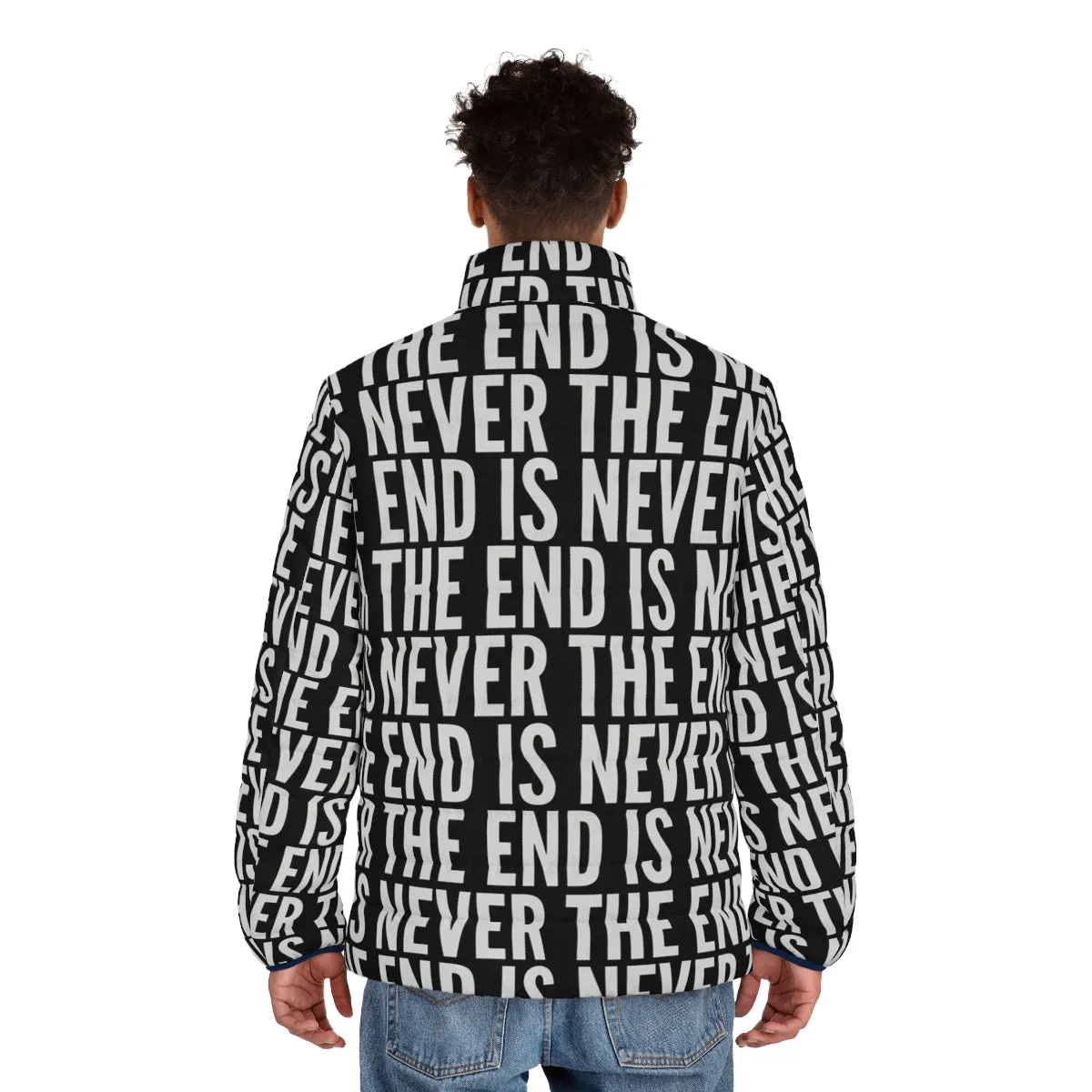 "The End Is Never The End" The Stanley Parable Puffer Jacket