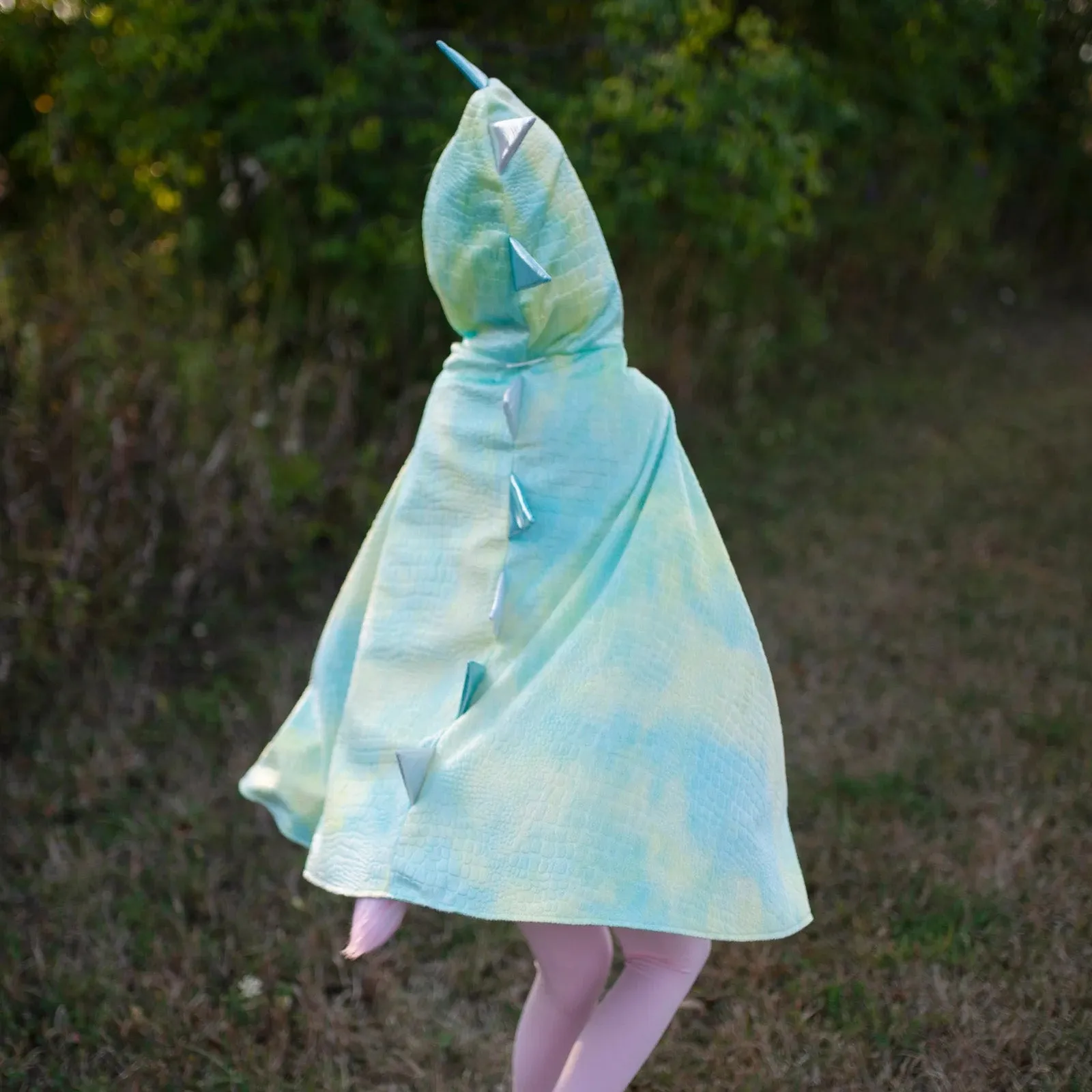 rainbow unicorn dragon reversible cape 5-6