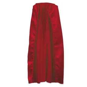 Red Fabric Cape With String Tie