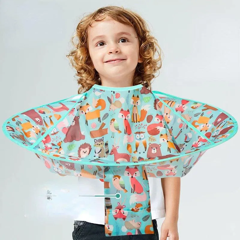 Reusable DIY Hair Cutting Cape for Kid