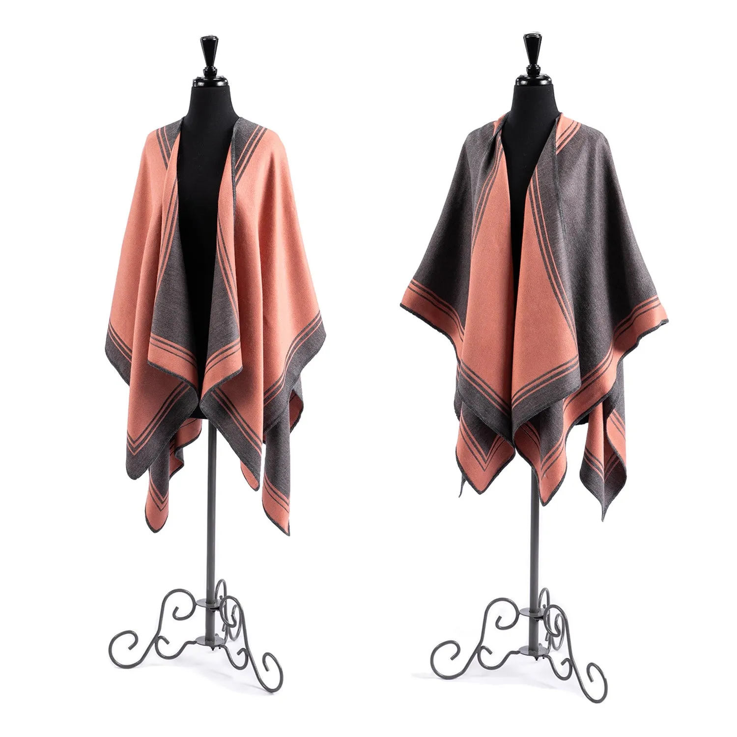 Reversible Alpaca Cape