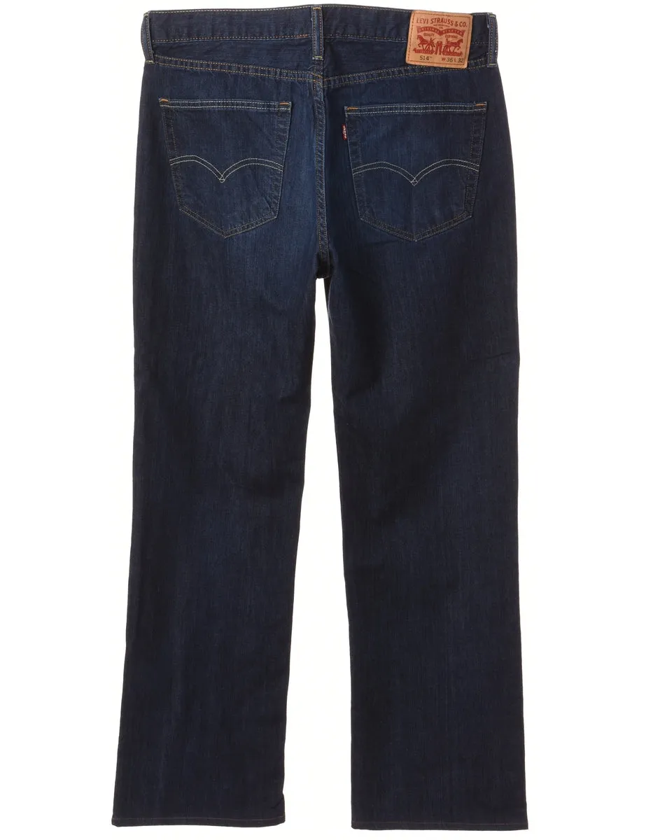 Reworked Straight Leg Cropped Jeans - W36