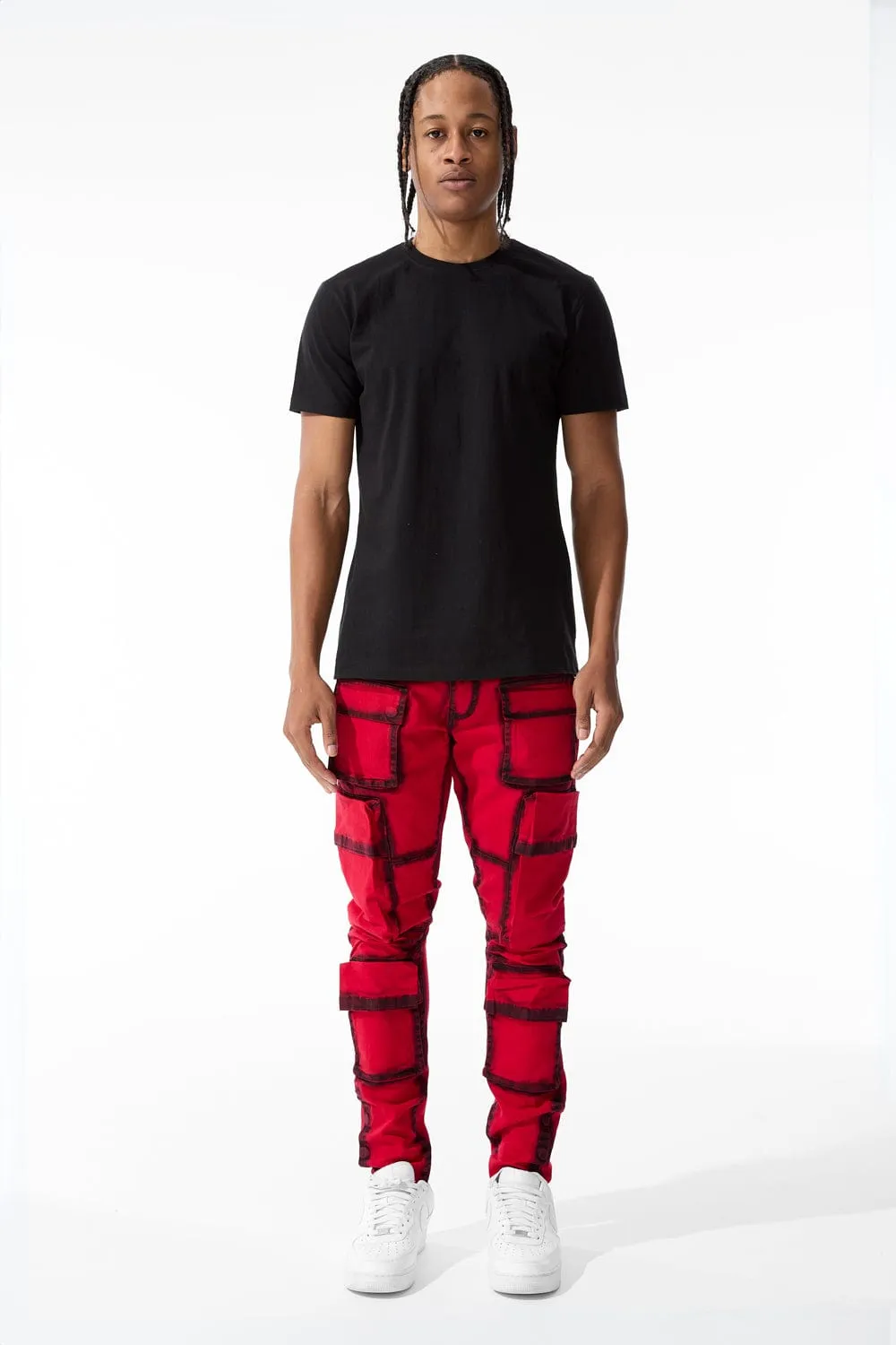 Ross - Maui Cargo Pants (Red)